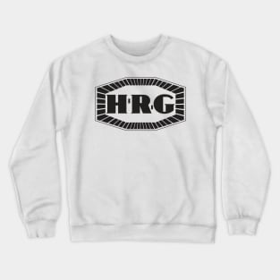 HRG Sports cars emblem - 1930's -1950's - classic black print Crewneck Sweatshirt